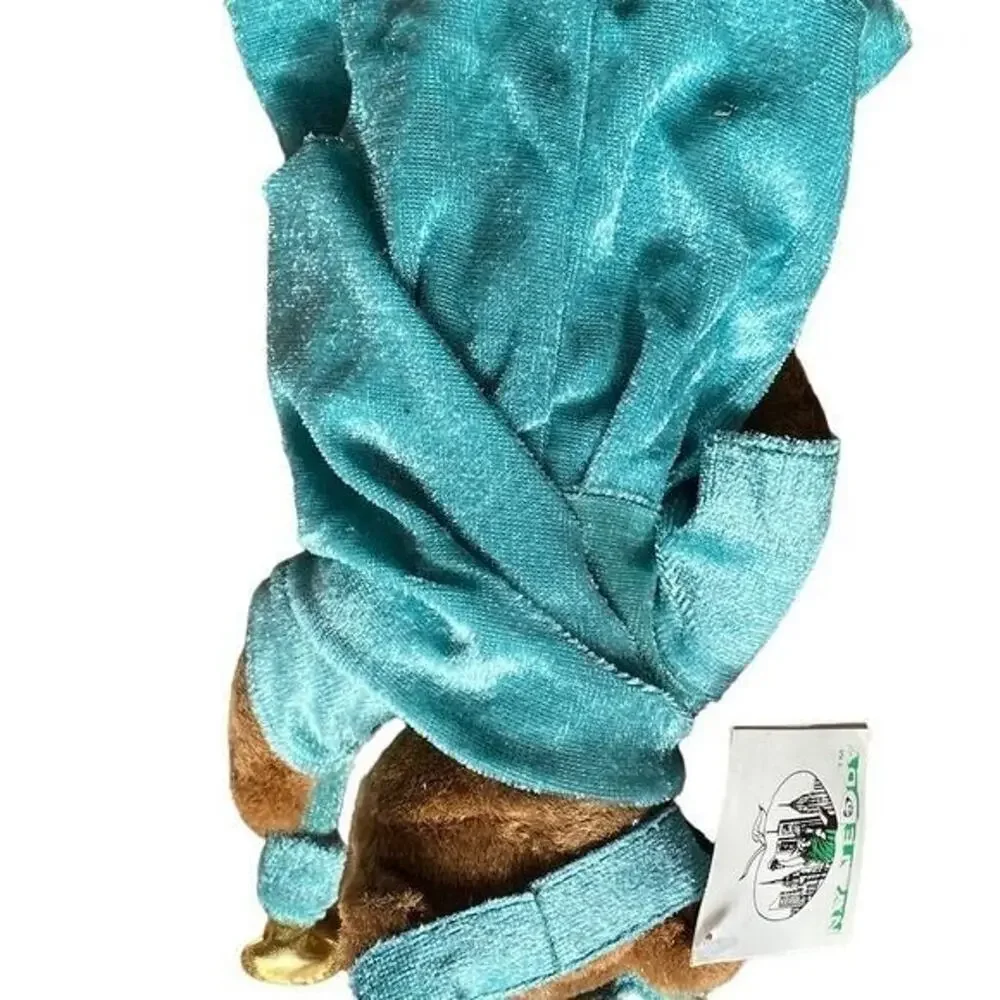 Vintage1997 J. Fan Americana Teddy Bear Statue of Liberty Plush Blue Collectible
